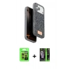 MARSİLYAN™- iPhone 17 Pro Kılıf Vadi Klasik Serisi - Şeffaf 360 Full Body Arka Koruyucu + Raze Metal Kamera Lens - TU