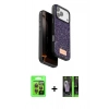 MARSİLYAN™- iPhone 17 Pro Kılıf Vadi Klasik Serisi - Şeffaf 360 Full Body Arka Koruyucu + Raze Metal Kamera Lens - TU