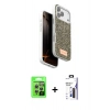 MARSİLYAN™- iPhone 17 Pro Kılıf Vadi Klasik Serisi - Siyah Bilvis 3X AR Hayalet Cam Ekran Koruyucu + Raze Metal Kamera Lens - GS