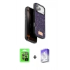 MARSİLYAN™- iPhone 17 Pro Kılıf Vadi Klasik Serisi - Siyah Bilvis 5in1 3D Magic Cam Ekran Koruyucu + Raze Metal Kamera Lens - GI