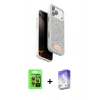 MARSİLYAN™- iPhone 17 Pro Kılıf Vadi Klasik Serisi - Siyah Bilvis 5in1 3D Magic Cam Ekran Koruyucu + Raze Metal Kamera Lens - TU