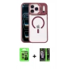 MARSİLYAN™- iPhone 17 Pro Kılıf Yadigar Asil Koleksiyonu - Siyah 360 Mat Full Body Arka Koruyucu + Raze Metal Kamera Lens - GI
