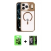 MARSİLYAN™- iPhone 17 Pro Kılıf Yadigar Asil Koleksiyonu - Siyah 360 Mat Full Body Arka Koruyucu + Raze Metal Kamera Lens - GI