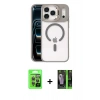 MARSİLYAN™- iPhone 17 Pro Kılıf Yadigar Asil Koleksiyonu - Siyah 360 Mat Full Body Arka Koruyucu + Raze Metal Kamera Lens - GI