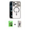 MARSİLYAN™- iPhone 17 Pro Kılıf Yadigar Asil Koleksiyonu - Siyah Bilvis 3D Cam Ekran Koruyucu + Raze Metal Kamera Lens - GS