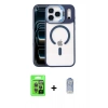 MARSİLYAN™- iPhone 17 Pro Kılıf Yadigar Asil Koleksiyonu - Siyah Joko Magic 5D Cam + Raze Metal Kamera Lens - GI