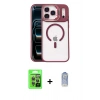 MARSİLYAN™- iPhone 17 Pro Kılıf Yadigar Asil Koleksiyonu - Siyah Joko Magic 5D Cam + Raze Metal Kamera Lens - GI