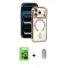 MARSİLYAN™- iPhone 17 Pro Kılıf Zirve Doku Prime - Siyah Joko Magic 5D Cam + Raze Metal Kamera Lens - TU