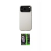 MARSİLYAN™- iPhone 17 Pro Kılıf Zirve Modern Prime - Şeffaf 360 Full Body Arka Koruyucu