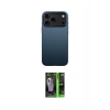 MARSİLYAN™- iPhone 17 Pro Kılıf Zirve Modern Prime - Şeffaf 360 Full Body Arka Koruyucu