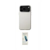 MARSİLYAN™- iPhone 17 Pro Kılıf Zirve Modern Prime - Şeffaf Pasifik Cam Ekran Koruyucu