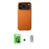 MARSİLYAN™- iPhone 17 Pro Kılıf Zirve Modern Prime - Siyah Joko Magic 5D Cam + Raze Metal Kamera Lens - GI