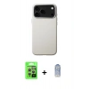 MARSİLYAN™- iPhone 17 Pro Kılıf Zirve Modern Prime - Siyah Joko Magic 5D Cam + Raze Metal Kamera Lens - GS
