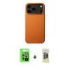MARSİLYAN™- iPhone 17 Pro Kılıf Zirve Modern Prime - Siyah Joko Magic 5D Hayalet Cam + Raze Metal Kamera Lens - GI