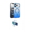 MARSİLYAN™- iPhone 17 Pro Max Kılıf Ahenk Doku Özel Seri - Siyah 3D Antistatik Seramik Nano Ekran Koruyucu