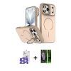 MARSİLYAN™- iPhone 17 Pro Max Kılıf Çekirdek Klasik - Şeffaf 360 Full Body Arka Koruyucu + Bilvis Titan Kamera Lens - GS