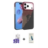 MARSİLYAN™- iPhone 17 Pro Max Kılıf Doruk Serisi - Şeffaf Pasifik Cam Ekran Koruyucu + Bilvis Titan Kamera Lens - LT