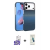 MARSİLYAN™- iPhone 17 Pro Max Kılıf Doruk Serisi - Şeffaf Pasifik Cam Ekran Koruyucu + Bilvis Titan Kamera Lens - NLGY