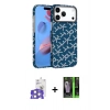 MARSİLYAN™- iPhone 17 Pro Max Kılıf Doruk Serisi - Siyah 360 Mat Full Body Arka Koruyucu + Bilvis Titan Kamera Lens - GS