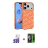 MARSİLYAN™- iPhone 17 Pro Max Kılıf Doruk Serisi - Siyah 360 Mat Full Body Arka Koruyucu + Bilvis Titan Kamera Lens - TU