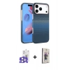 MARSİLYAN™- iPhone 17 Pro Max Kılıf Doruk Serisi - Siyah Bilvis 3D Cam Ekran Koruyucu + Bilvis Titan Kamera Lens - GS