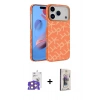MARSİLYAN™- iPhone 17 Pro Max Kılıf Doruk Serisi - Siyah Bilvis 3D Cam Ekran Koruyucu + Bilvis Titan Kamera Lens - TU