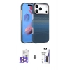 MARSİLYAN™- iPhone 17 Pro Max Kılıf Doruk Serisi - Siyah Bilvis 3X AR Hayalet Cam Ekran Koruyucu + Bilvis Titan Kamera Lens - TU