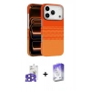 MARSİLYAN™- iPhone 17 Pro Max Kılıf Doruk Serisi - Siyah Bilvis 5in1 3D Magic Cam Ekran Koruyucu + Bilvis Titan Kamera Lens - LT