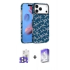 MARSİLYAN™- iPhone 17 Pro Max Kılıf Doruk Serisi - Siyah Bilvis 5in1 3D Magic Cam Ekran Koruyucu + Bilvis Titan Kamera Lens - NLGY