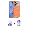 MARSİLYAN™- iPhone 17 Pro Max Kılıf Doruk Serisi - Siyah Bilvis 5in1 3D Magic Cam Ekran Koruyucu + Bilvis Titan Kamera Lens - NLGY
