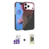 MARSİLYAN™- iPhone 17 Pro Max Kılıf Doruk Serisi - Siyah Joko Magic 5D Hayalet Cam + Bilvis Titan Kamera Lens - TU