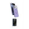 MARSİLYAN™- iPhone 17 Pro Max Kılıf İz Işık Koleksiyonu - Siyah 3D Antistatik Hayalet Cam Ekran Koruyucu