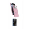 MARSİLYAN™- iPhone 17 Pro Max Kılıf İz Işık Koleksiyonu - Siyah 3D Antistatik Hayalet Cam Ekran Koruyucu