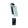 MARSİLYAN™- iPhone 17 Pro Max Kılıf İz Işık Koleksiyonu - Siyah 3D Antistatik Hayalet Cam Ekran Koruyucu