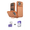 MARSİLYAN™- iPhone 17 Pro Max Kılıf İz Modern Prime - Siyah Bilvis 5in1 3D Magic Cam Ekran Koruyucu + Lacivert Bilvis Titan Kamera Lens