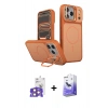 MARSİLYAN™- iPhone 17 Pro Max Kılıf İz Modern Prime - Siyah Bilvis 5in1 5D Magic Hayalet Cam Ekran Koruyucu + Bilvis Titan Kamera Lens - TU