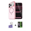 MARSİLYAN™- iPhone 17 Pro Max Kılıf Kıvılcım Form Prime - Siyah 360 Mat Full Body Arka Koruyucu + Bilvis Titan Kamera Lens - NLGY