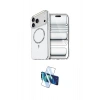 MARSİLYAN™- iPhone 17 Pro Max Kılıf Kıvılcım Form Prime - Siyah 3D Antistatik Cam Ekran Koruyucu