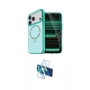MARSİLYAN™- iPhone 17 Pro Max Kılıf Kıvılcım Form Prime - Siyah 3D Antistatik Cam Ekran Koruyucu