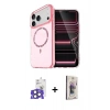 MARSİLYAN™- iPhone 17 Pro Max Kılıf Kıvılcım Form Prime - Siyah Bilvis 3D Cam Ekran Koruyucu + Bilvis Titan Kamera Lens - NLGY