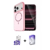 MARSİLYAN™- iPhone 17 Pro Max Kılıf Kıvılcım Form Prime - Siyah Bilvis 5in1 3D Magic Cam Ekran Koruyucu + Bilvis Titan Kamera Lens - GS