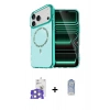MARSİLYAN™- iPhone 17 Pro Max Kılıf Kıvılcım Form Prime - Siyah Joko Magic 5D Cam + Bilvis Titan Kamera Lens - GS