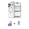 MARSİLYAN™- iPhone 17 Pro Max Kılıf Kıvılcım Form Prime - Siyah Joko Magic 5D Cam + Bilvis Titan Kamera Lens - GS