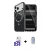 MARSİLYAN™- iPhone 17 Pro Max Kılıf Kıvılcım Form Prime - Siyah Joko Magic 5D Cam + Bilvis Titan Kamera Lens - GS