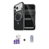 MARSİLYAN™- iPhone 17 Pro Max Kılıf Kıvılcım Form Prime - Siyah Joko Magic 5D Cam + Bilvis Titan Kamera Lens - TU
