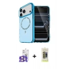 MARSİLYAN™- iPhone 17 Pro Max Kılıf Kıvılcım Form Prime - Siyah Joko Magic 5D Hayalet Cam + Bilvis Titan Kamera Lens - TU