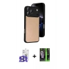 MARSİLYAN™- iPhone 17 Pro Max Kılıf Kıvılcım Işık Serisi - Şeffaf 360 Full Body Arka Koruyucu + Bilvis Titan Kamera Lens - LT