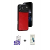 MARSİLYAN™- iPhone 17 Pro Max Kılıf Kıvılcım Işık Serisi - Şeffaf Pasifik Cam Ekran Koruyucu + Bilvis Titan Kamera Lens - GS