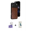 MARSİLYAN™- iPhone 17 Pro Max Kılıf Kıvılcım Işık Serisi - Şeffaf Pasifik Cam Ekran Koruyucu + Bilvis Titan Kamera Lens - NLGY