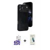 MARSİLYAN™- iPhone 17 Pro Max Kılıf Kıvılcım Işık Serisi - Şeffaf Pasifik Cam Ekran Koruyucu + Bilvis Titan Kamera Lens - NLGY